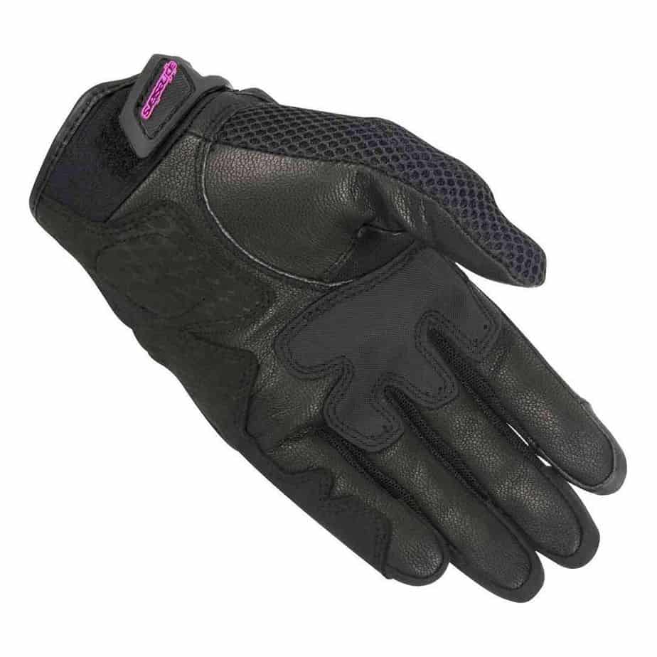 GANTS ALPINESTARS STELLA SMX-1 AIR V2 ROSE NOIR PAUME