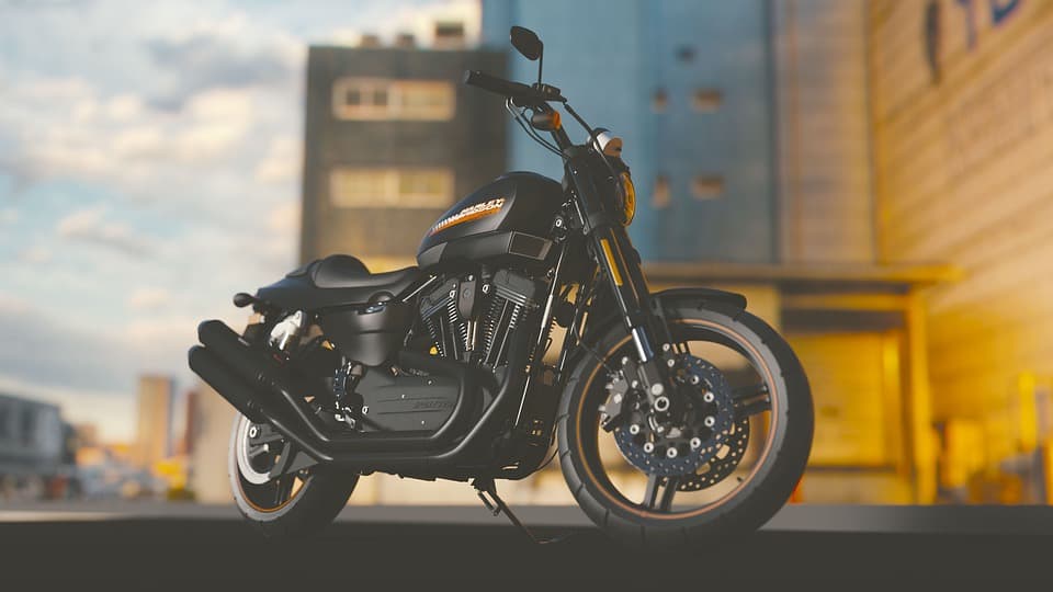 une moto