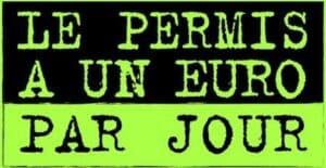 permis à 1 € par jour