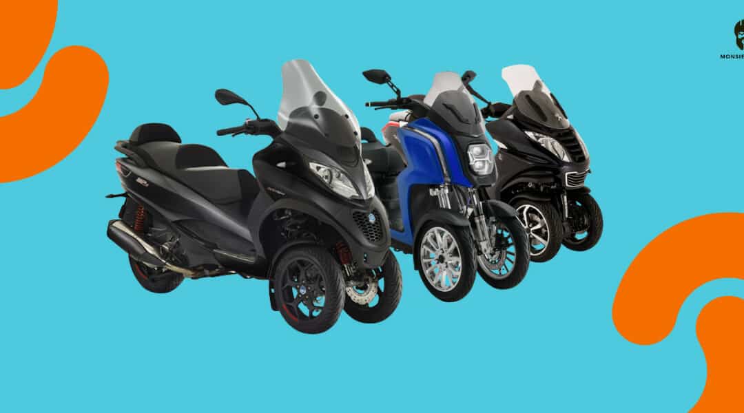 Top 6 des meilleurs scooter 3 roues