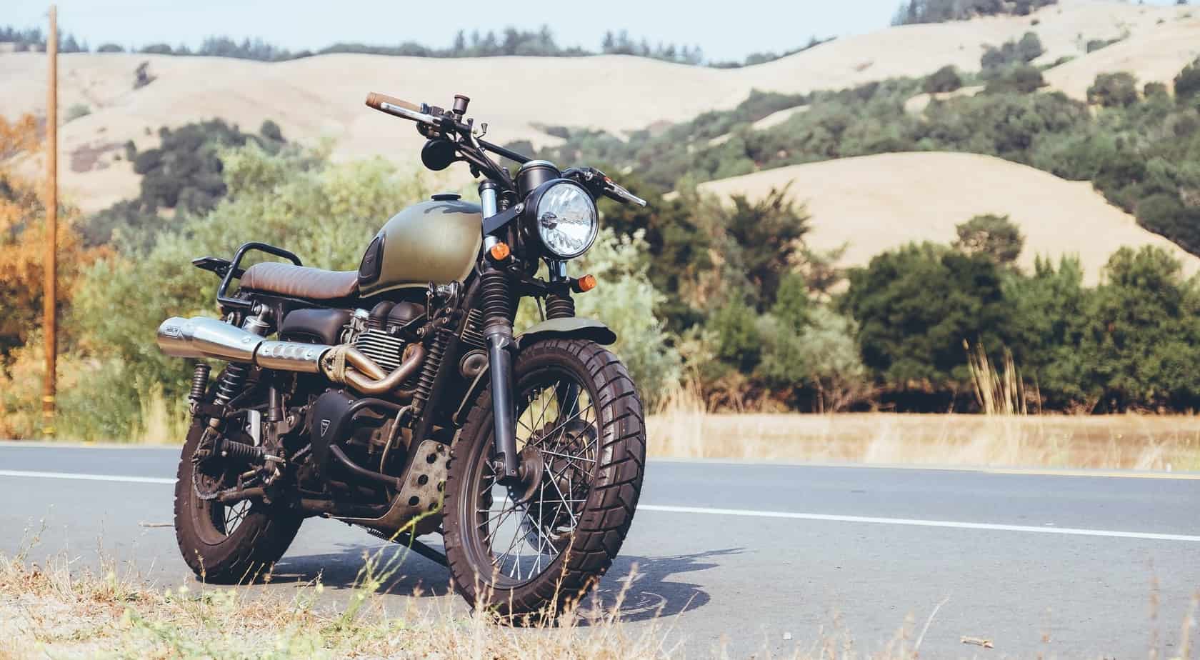 Moto qui tombe en panne